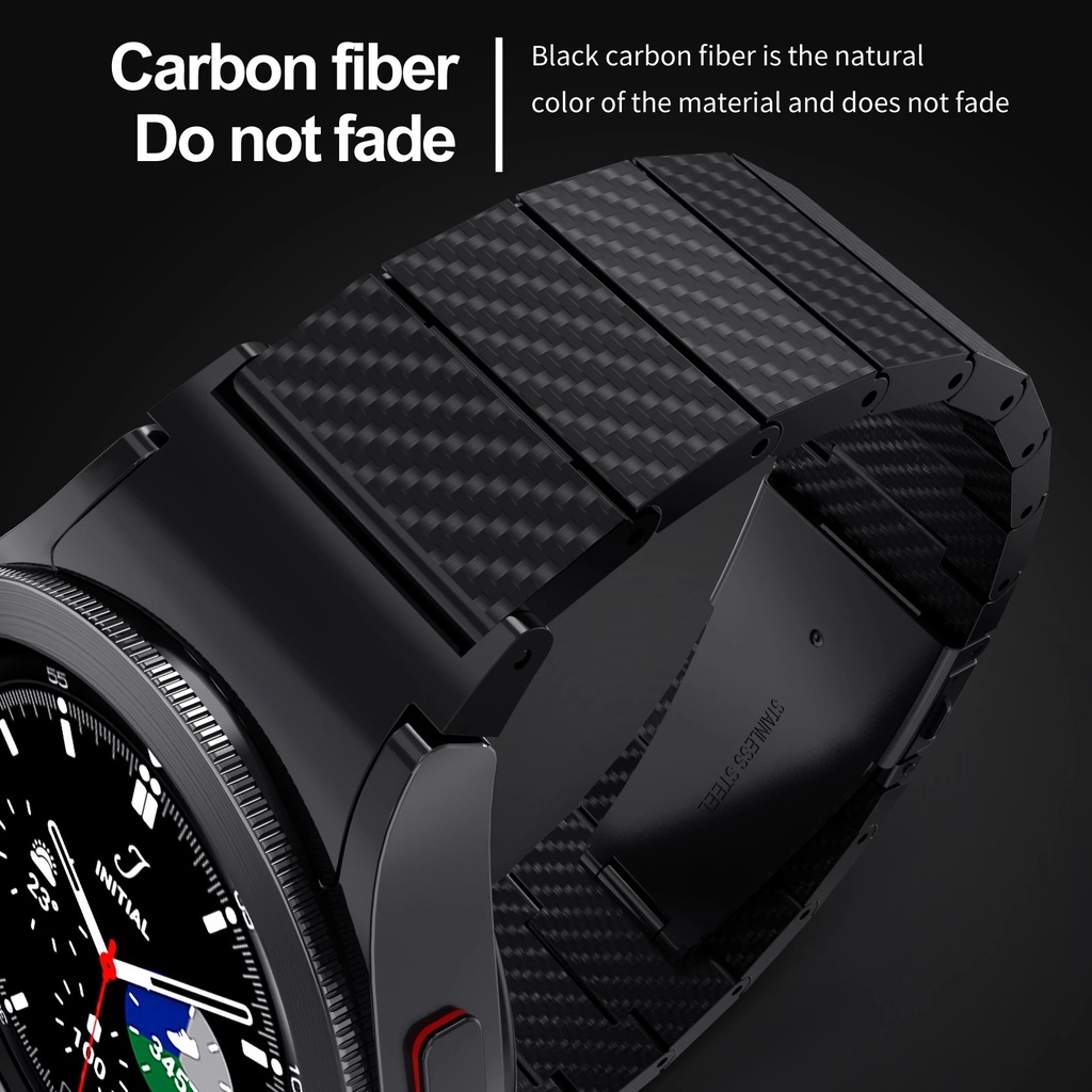 For Huawei watch GT3 Pro Dây đeo bằng sợi carbon cho Đồng hồ thông minh Huawei watch GT3 Pro 43mm 46mm Dây đeo chống nước
