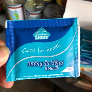 Đường Ăn kiêng biên hoà gói hộp 50 gói 50g
