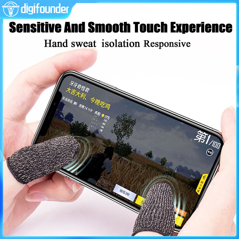 Bao đeo ngón tay cảm ứng màn hình chống trượt chống thấm mồ hôi dùng chơi game tiện dụng | BigBuy360 - bigbuy360.vn