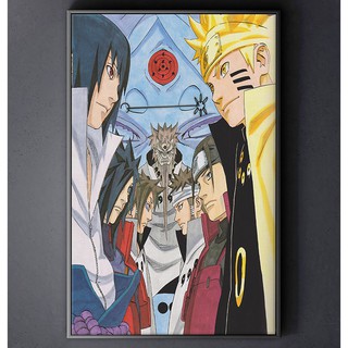 TRANH CANVAS ANIME NARUTO treo tường in theo yêu cầu - Lục Đạo