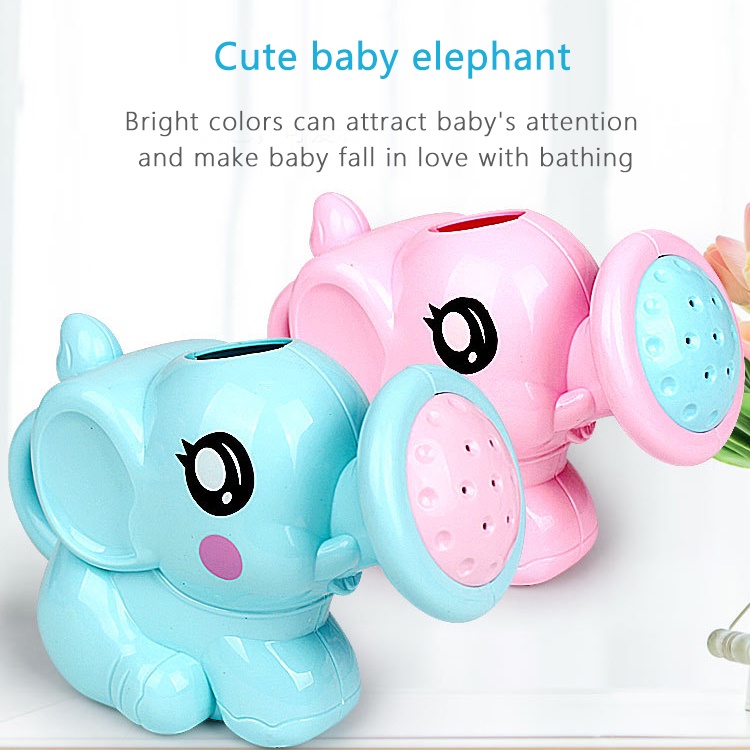 Đồ Chơi Phun Nước Bằng Nhựa Hình Chú Voi Hoạt Hình Dễ Thương Cho Trẻ Em