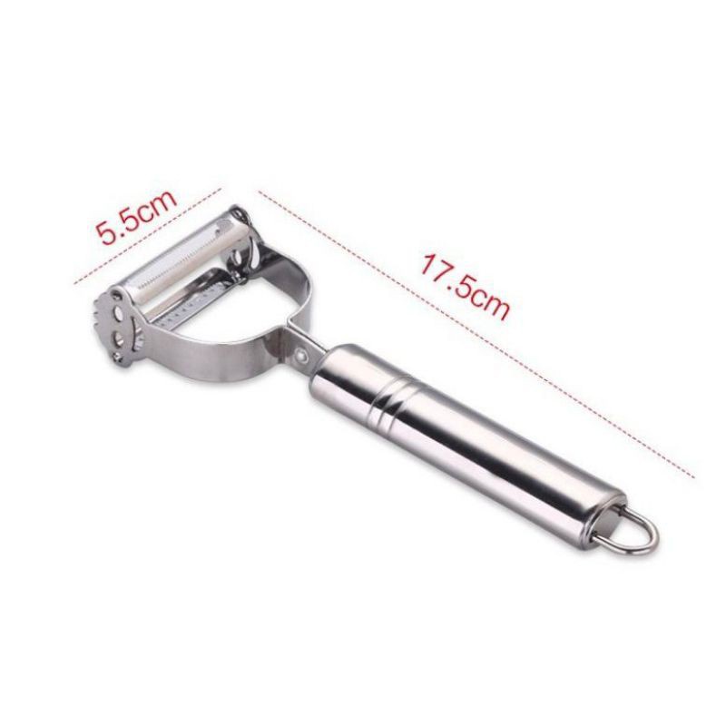 Nạo inox 304 Đa Năng 3 In 1 Nạo Gọt Rau Củ Quả Bào Sợi Siêu Sắc không rỉ