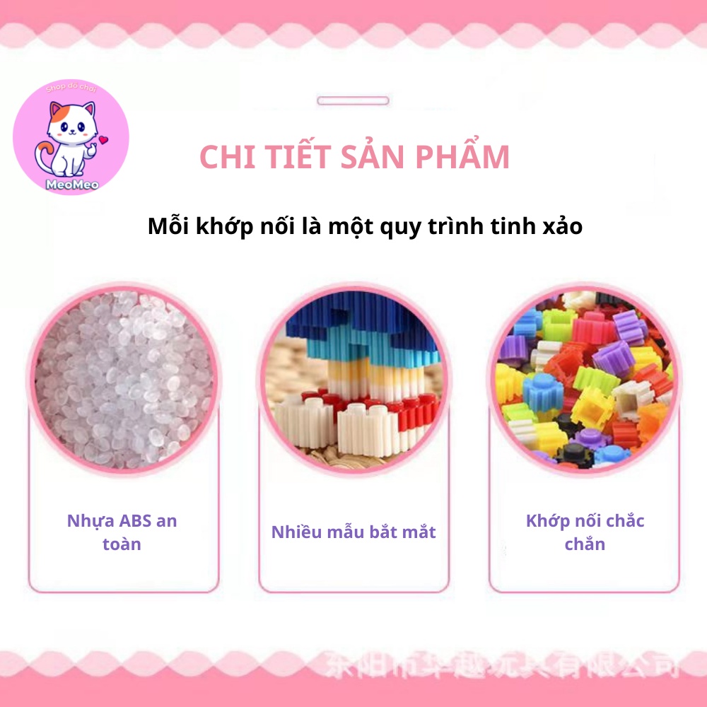 Mô hình lắp ráp nhân vật hoạt hình đáng yêu cho bé - Lego nhân vật hoạt hình 3D