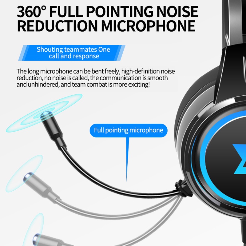 Tai Nghe Gaming Chụp Tai chuyên phòng Game , học online Có Mic Đàm Thoại, đèn led cực đẹp kết nối cổng usb+3.5-XL Màu hồ