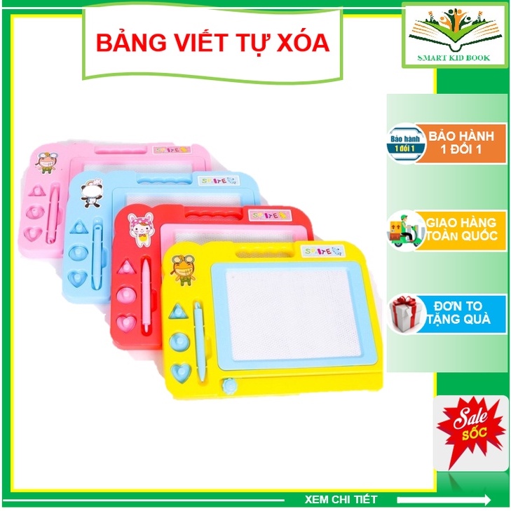 Bảng Viết Từ Gạt Xóa Cho Bé Tập Viết (20cmx27cm)