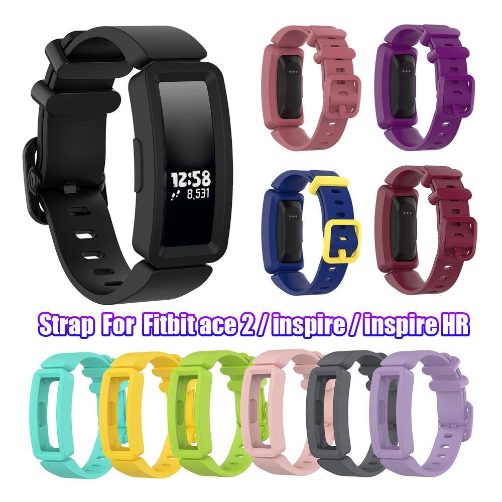 Dây Đeo Thay Thế Bằng Silicone Cho Fitbit Ace 2 Inspire HR