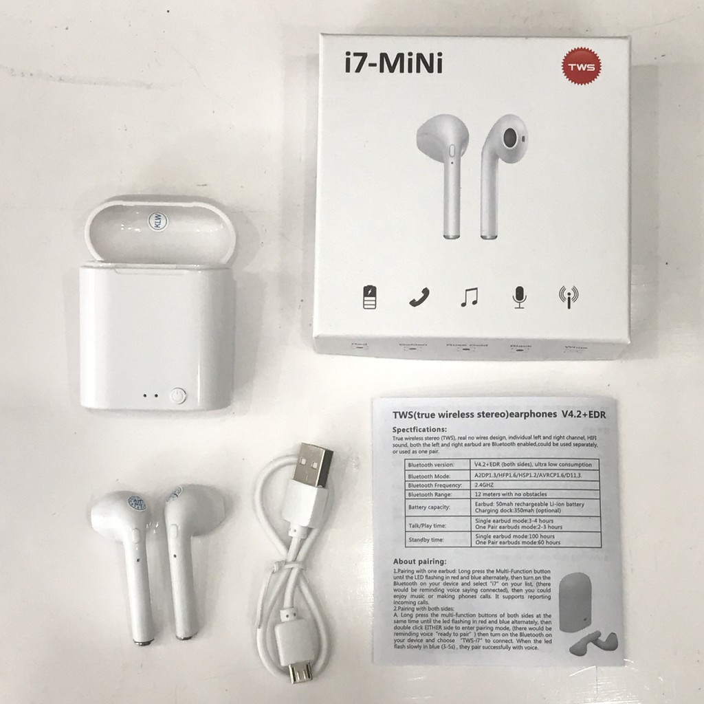 Tai Nghe Bluetooth I7-Mini Phiên Bản Mới
