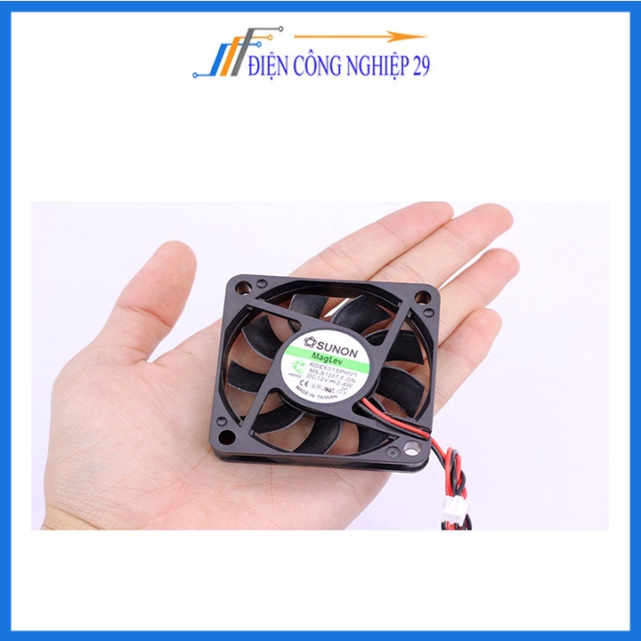 Quạt Tản Nhiệt Sunon cho máy tính , 6X6X1.5cm 12VDC