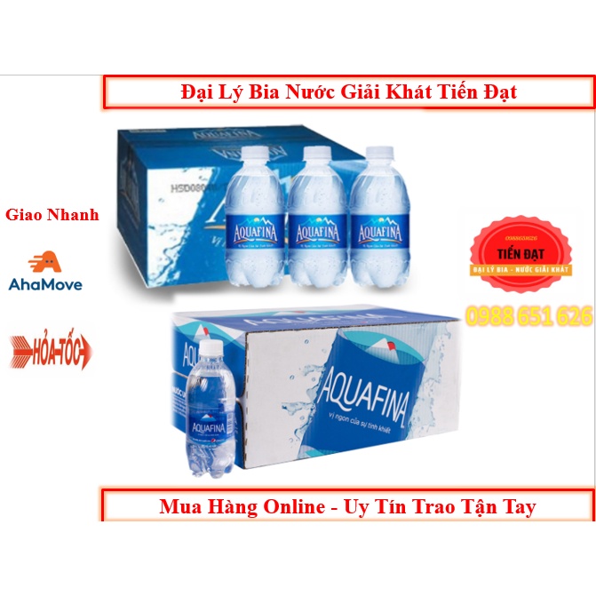 Thùng Nước suối Aquafina 24 chai 355 ml