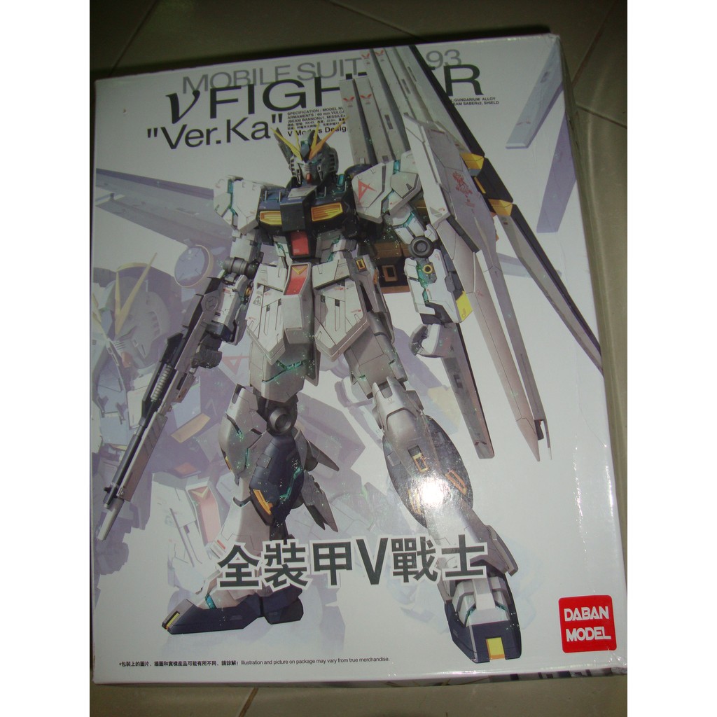 Mô hình lắp ráp MG 1/100 Nu Gundam Daban