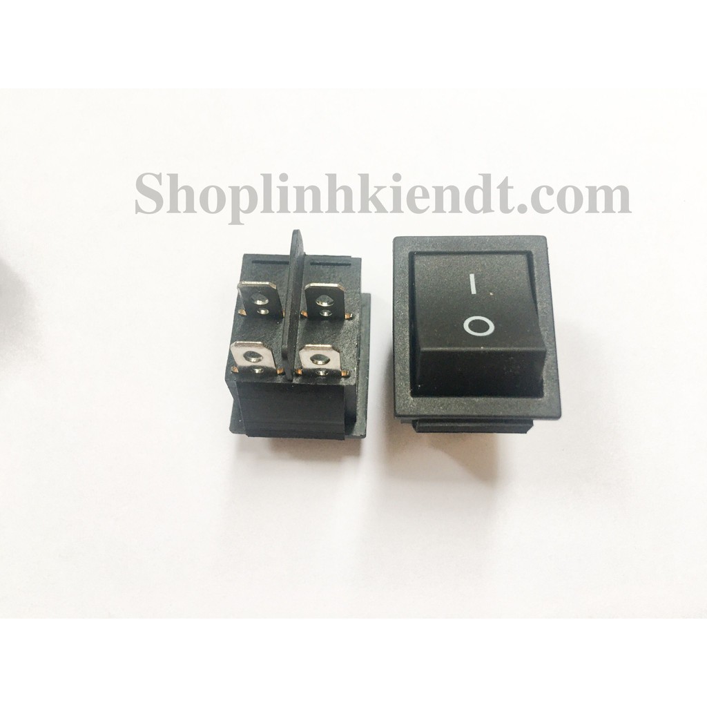 Công tắc bập bênh KCD4 250VAC 16A 20A 4 chân