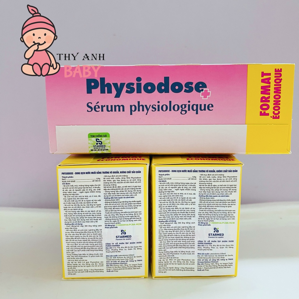 Nước Muối Sinh Lý Physiodose