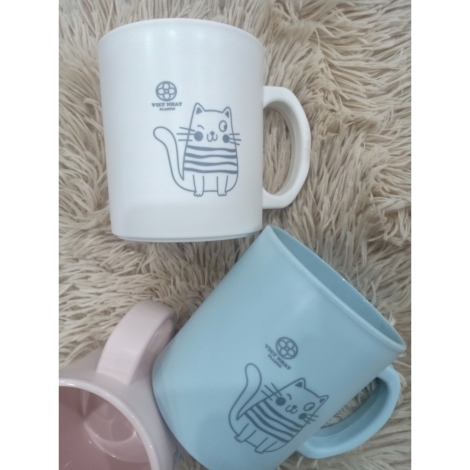Cốc Nhựa Có Quai 6233 Nhựa Dày Xin