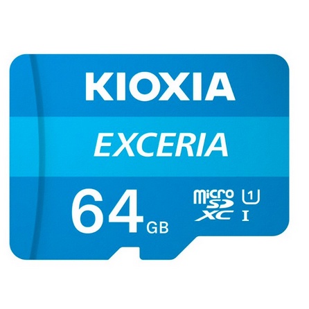 Thẻ nhớ Micro SDHC Exceria Toshiba Kioxia Class 10 Dung Lượng 32/64/128GB, phù hợp cho camera, máy quay phim, điện thoại
