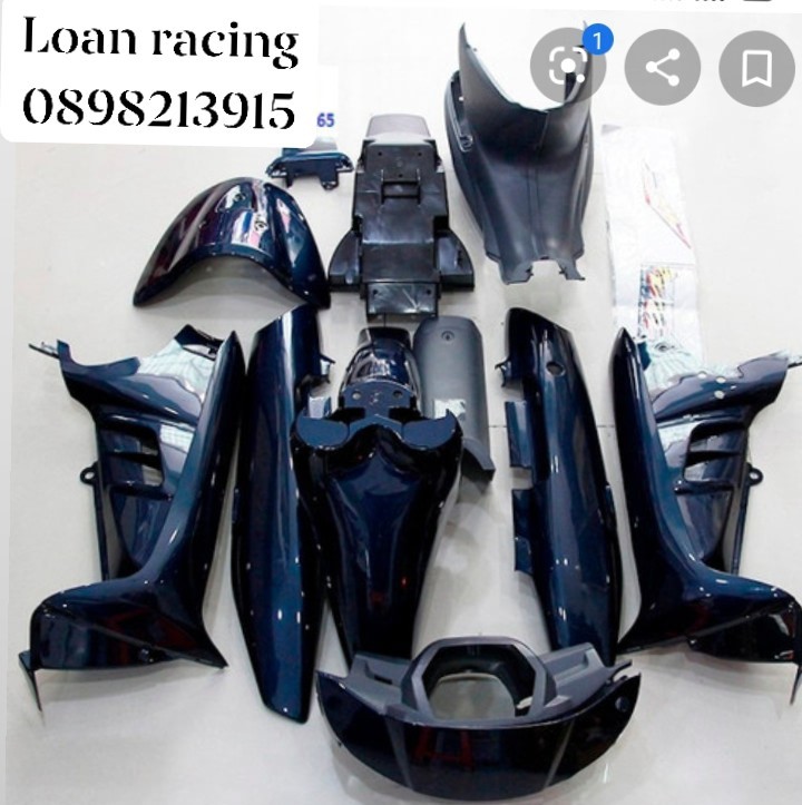 Dàn áo Suzuki viva 110 full nhựa màu và nhựa nhám 16 món hàng zin chính hãng