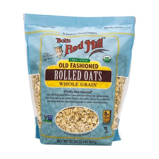 Yến Mạch Hữu Cơ Rolled Oats Bob's Red Mill 907g