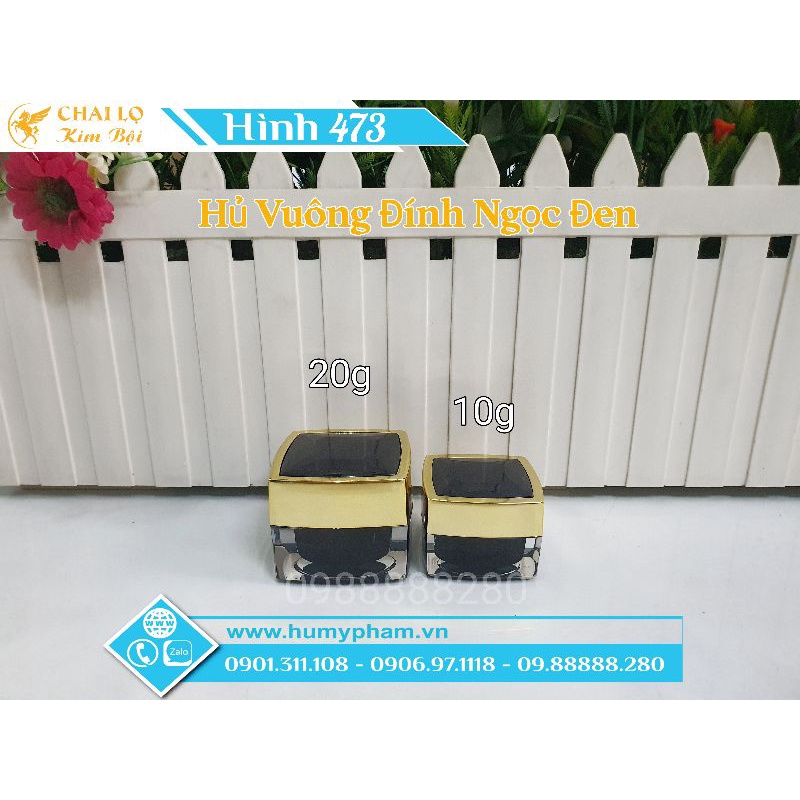 HỦ ĐỰNG KEM FACE VUÔNG 10g và 20g
