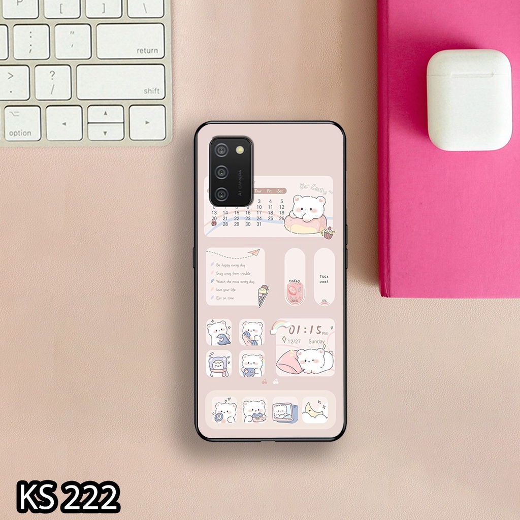 Ốp lưng Samsung  A01/A02/A02S/A03/A03S in hình thỏ con siêu đáng yêu_KINGSTORE.HN_Ốp SS