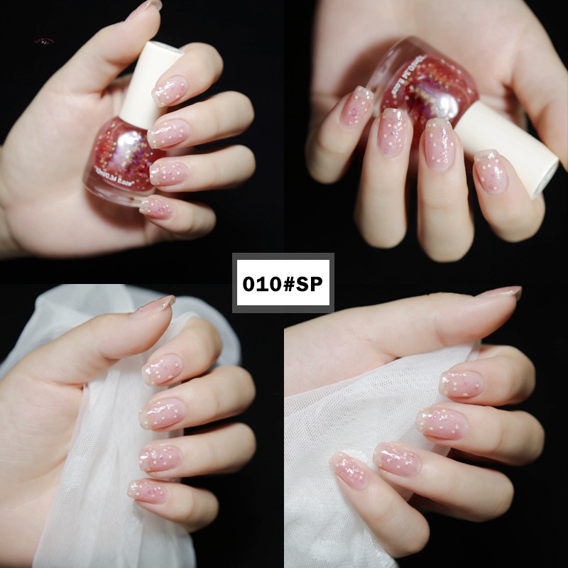 Sơn Móng Tay Kim Tuyến Lấp Lánh Lâu Trôi Không Phai Màu