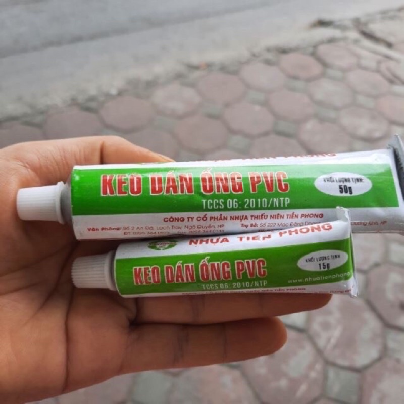 Keo dán ống nhựa tiền phong