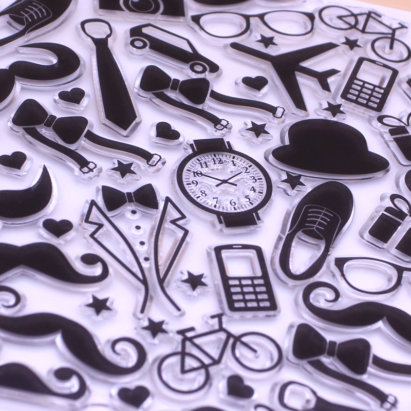 Con Dấu In Nổi Thủ Công Trang Trí Sổ Tay/Mũ Đồng Hồ Du Lịch DIY