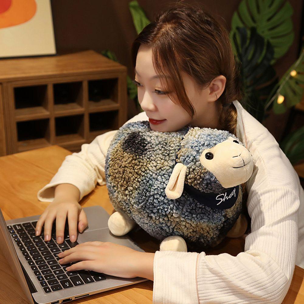 Đồ Chơi Nhồi Bông Hình Chú Cừu Hoạt Hình REBUY1 Cho Bé