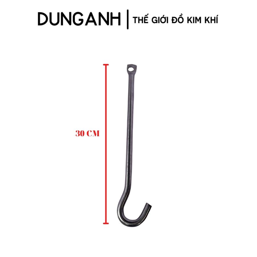 Móc treo quạt trần inox không đế Kim khí Dung Anh móc treo quạt