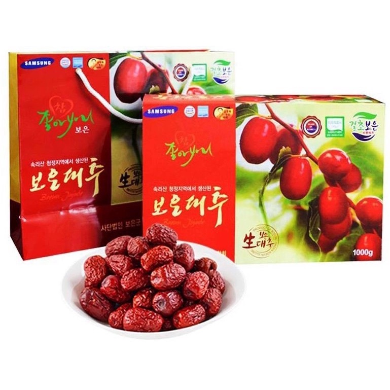 Táo đỏ Hàn Quốc 1kg - tặng kèm túi giấy làm quà tặng biếu