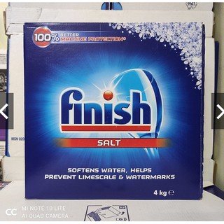 Muối rửa bát Finish hộp 4kg ( Đức )