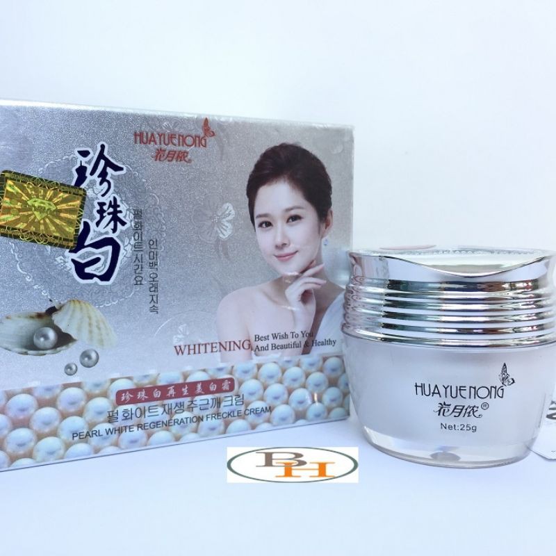Kem dưỡng da Huayuenong ngọc trai (có 2 loại kem trắng hoặc vàng)