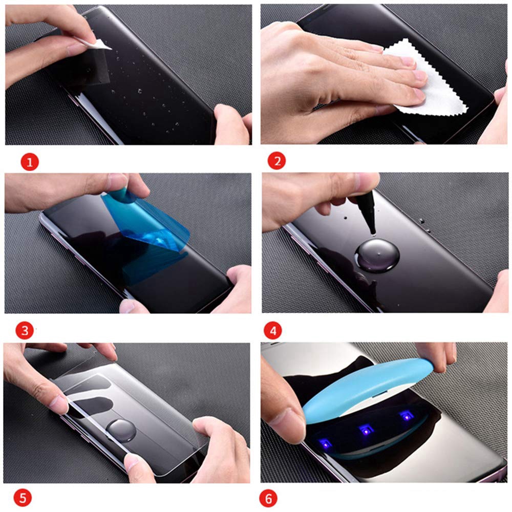 Kính cường lực loại cong chống tia UV cho Oppo Find X3 X2 Pro Reno 5 4 Pro