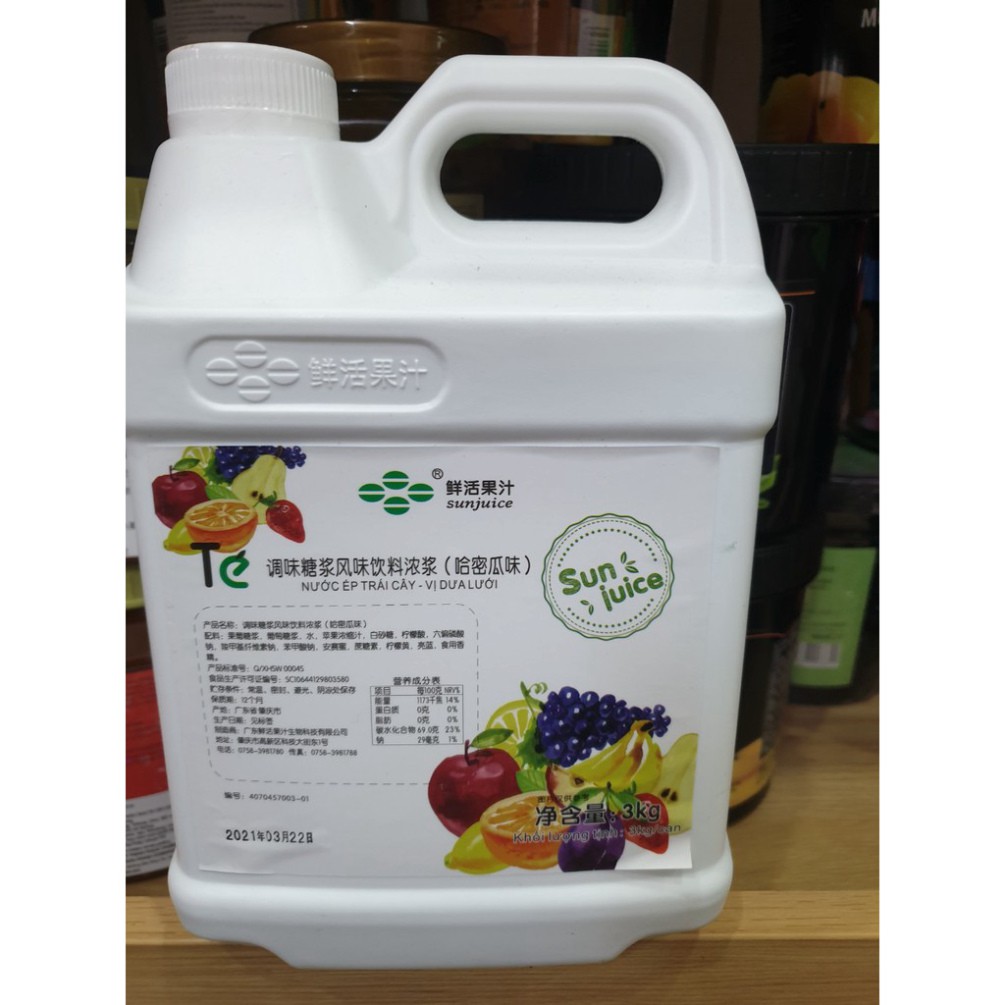 Siro TE CHANH XANH - làm trà chanh quá đỉnh.