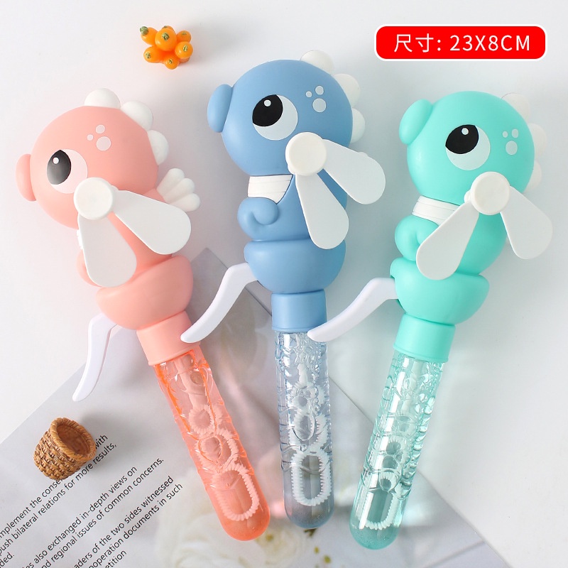 Quạt Thổi Bong Bóng mini Cầm Tay Cho Trẻ Em Chơi Mùa Hè
