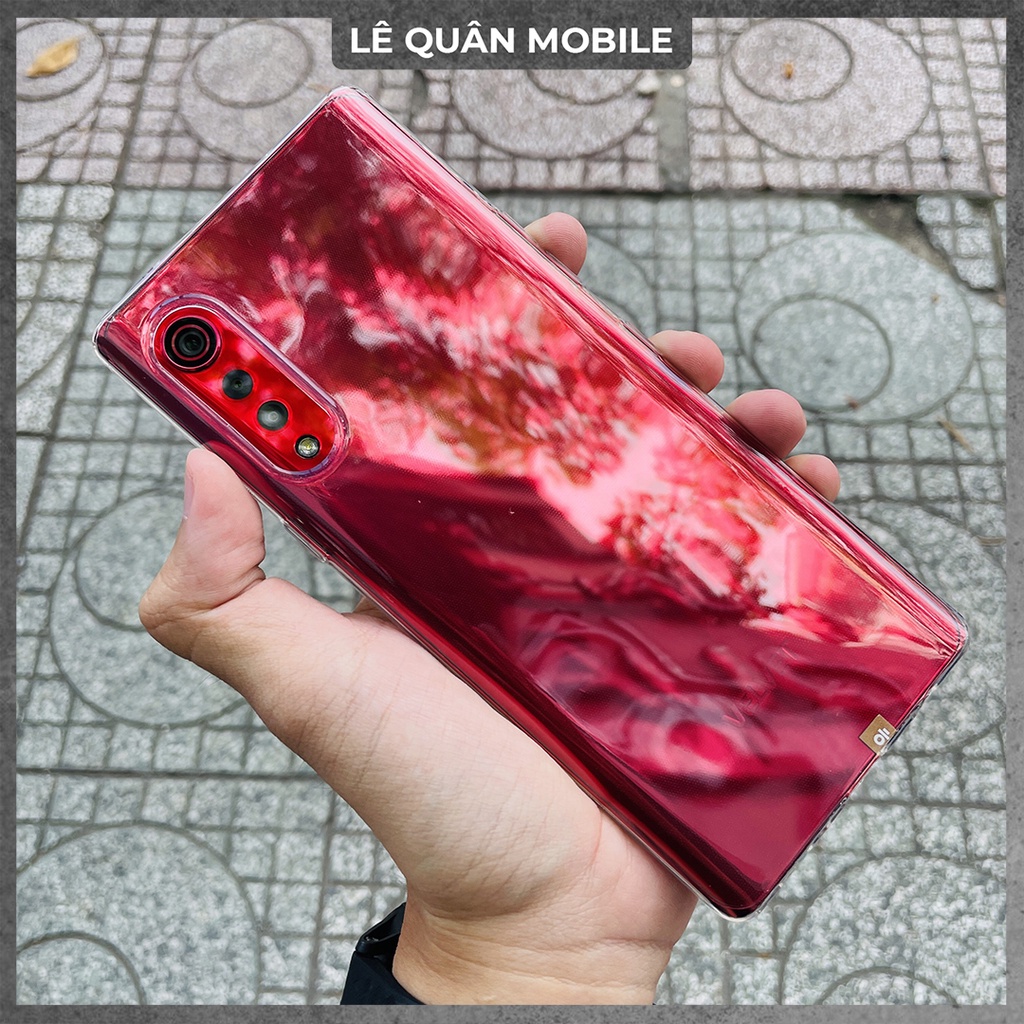 Ốp Lưng Silicone Mềm Siêu Mỏng Trong Suốt Cho LG Velvet