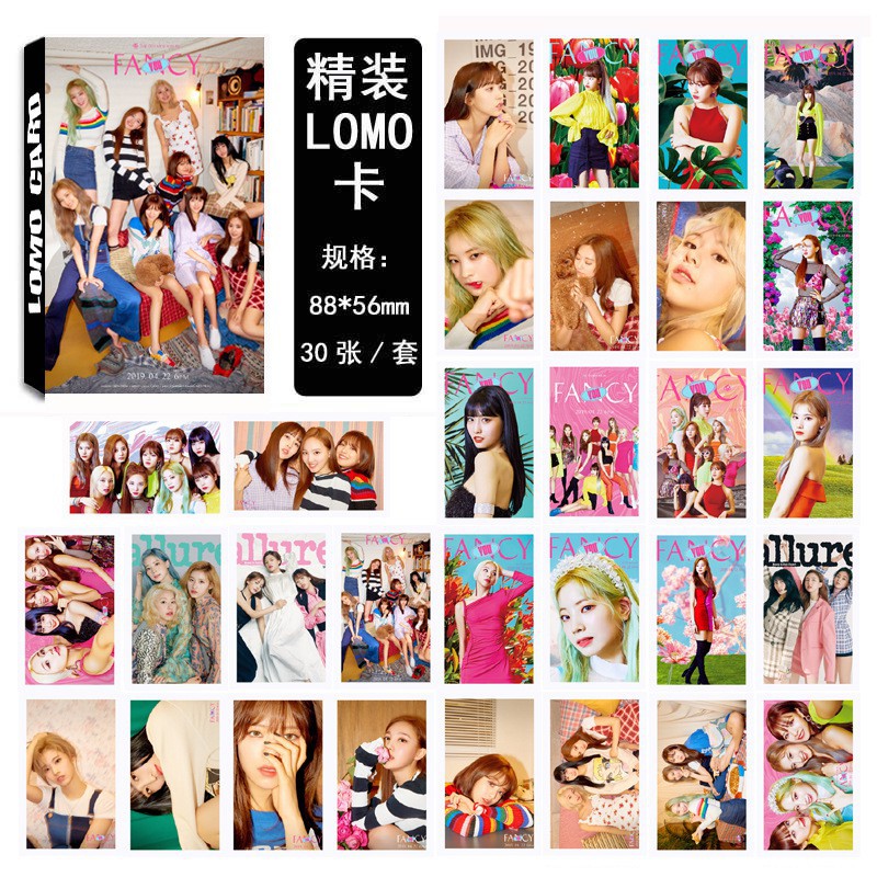 ( 1 tấm ) Lomo ảnh BLACKPINK TWICE SUZY SNSD card ảnh in hình nhóm nhạc thần tượng Hàn Quốc xinh xắn