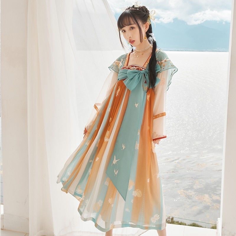 Váy Hán Phục Cách Tân Nữ