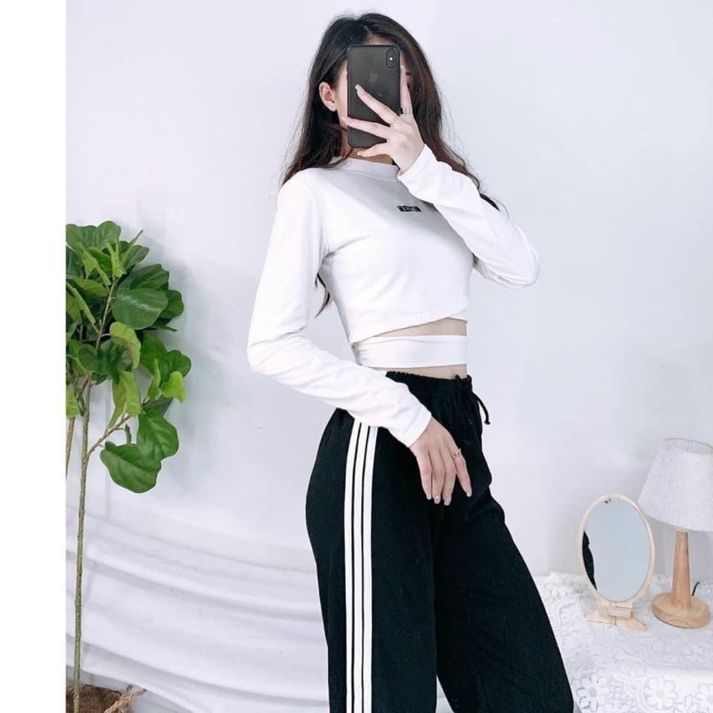 Quần ống suông umi sọc kẻ dáng dài Minxinh Shop