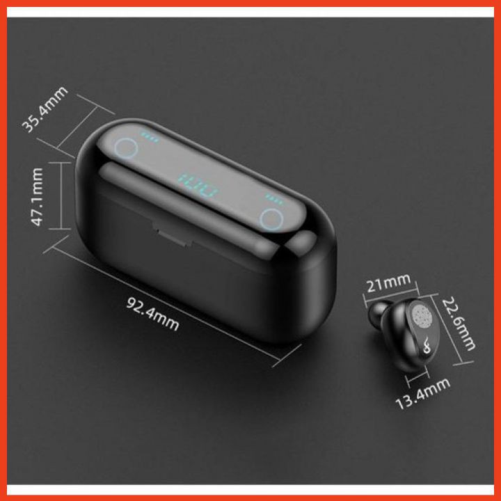 Tai Nghe Bluetooth Amoi F9 Bản Cao Cấp 2022 Tai Nghe Nhét Tai Không Dây Âm Thanh Đỉnh Cao Kèm Dock Sạc Tiện Dụng