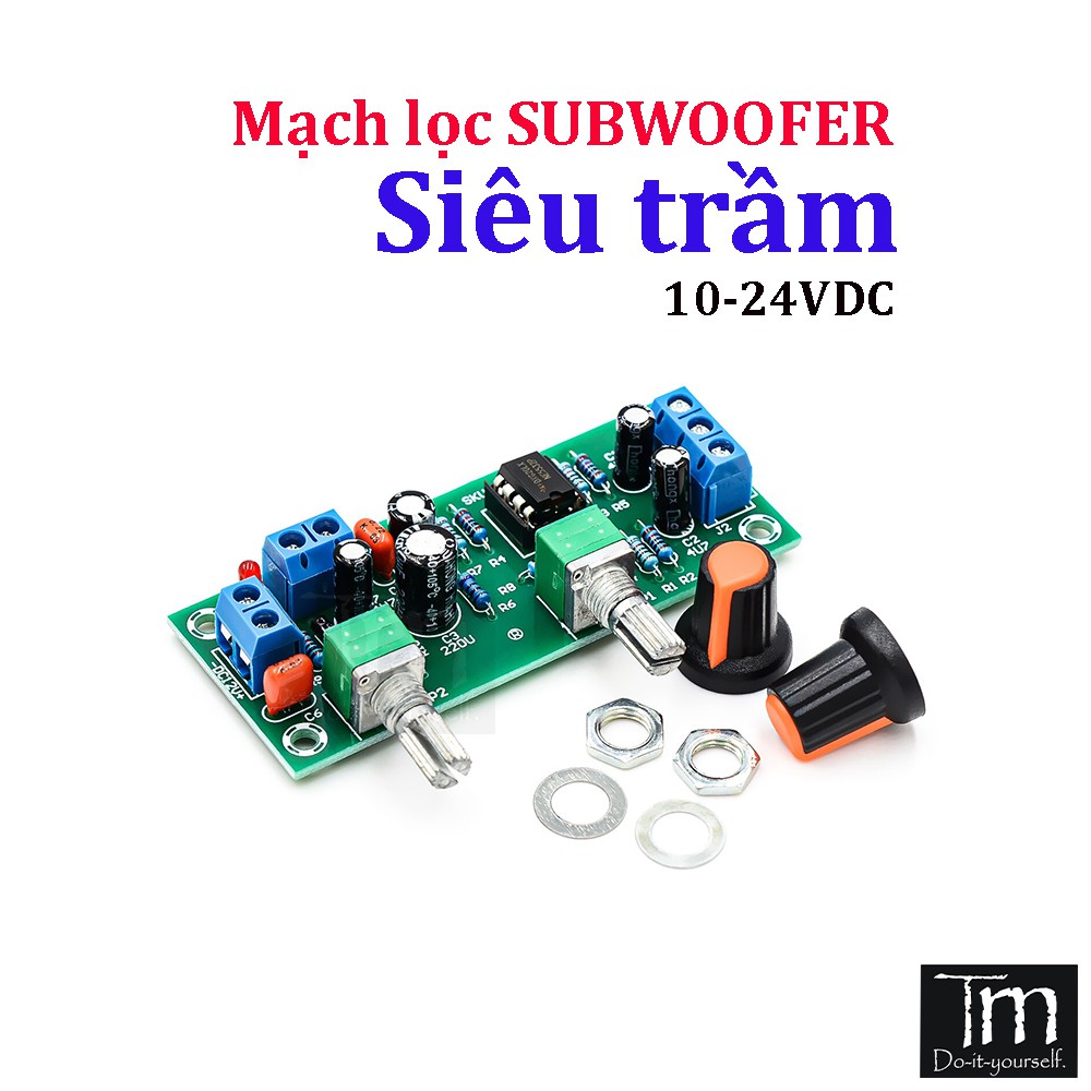 Mạch Chỉnh Âm Sắc Loa Siêu Trầm SUBWOOFER