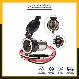 Ổ cắm nguồn đầu tẩu ô tô, đuôi cái - pktt