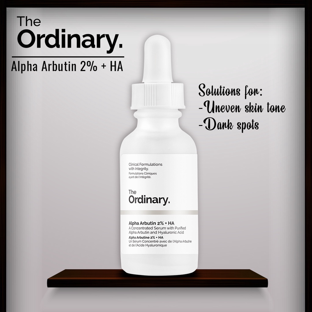 Serum dưỡng trắng da Alpha Arbutin 2% + HA The Ordinary 30ml