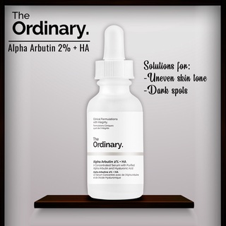 Serum Dưỡng Trắng Da Alpha Arbutin 2% + HA - The Ordinary 30ml chính hãng