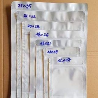 100g túi zip bạc