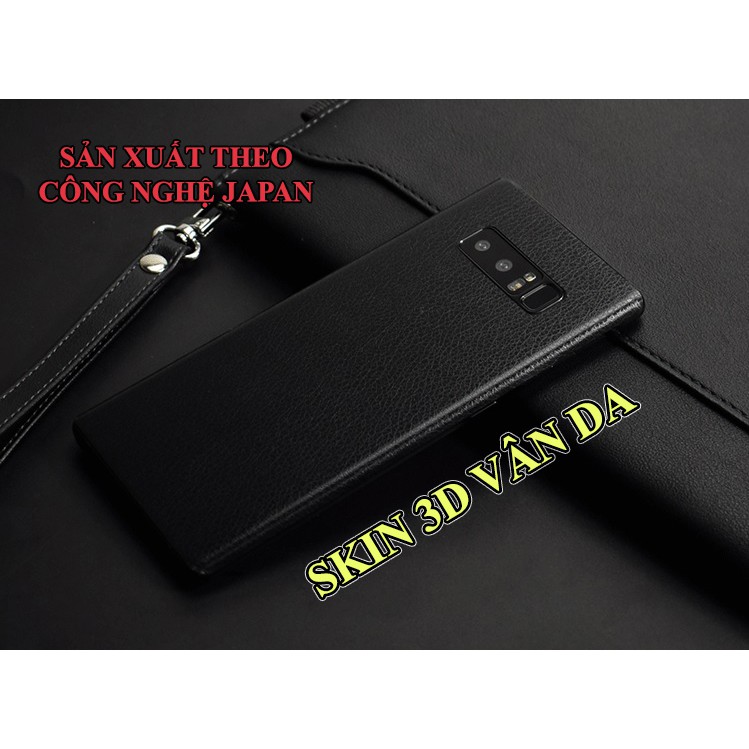 TẤM DÁN 3D VÂN DA SAMSUNG NOTE 8
