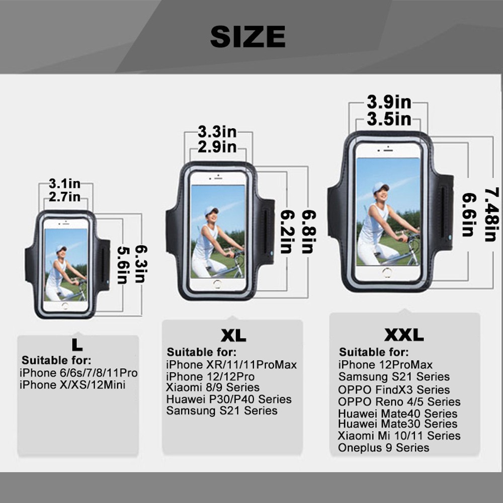 For iPhone 13 12 11 Pro SE 2020 5 5s 6 6S 7 8 Plus X XR XS Max Running Cycling outdoor Sport Hand Phone Pouch Mobile Sport Armband case cover | BigBuy360 - bigbuy360.vn