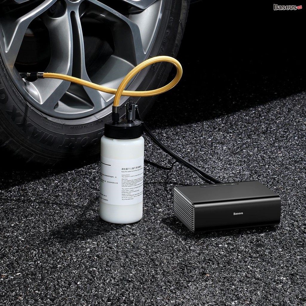 Dung dịch vá lốp xe hơi ô tô - Vá tự động đa năng BASEUS - Sửa chữa lốp xe - vienthonghn