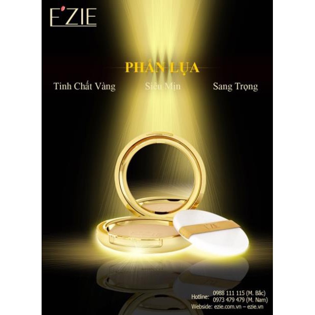 E’ZIE Phấn Lụa Tinh Chất Vàng Siêu Mịn Sang Trọng 23g EZIE