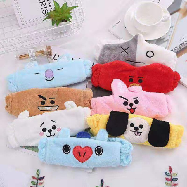 Băng Đô Cài Tóc Hình Bt21 Dễ Thương