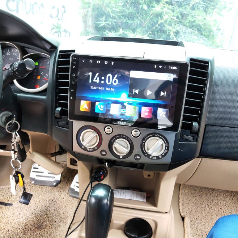 Màn hình android 9 inch xe ford everest