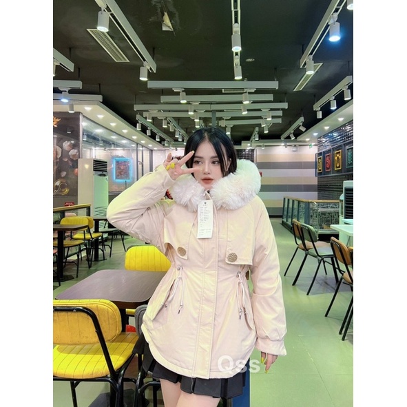 ÁO KHOÁC PARKA LOT LÔNG KHUY VÀNG❌XỊN-MỊN❌